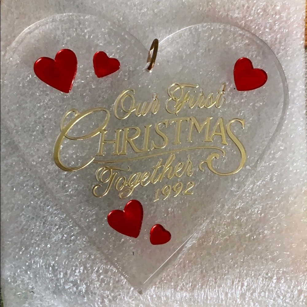 Hallmark keepsake 1992 1st Christmas together